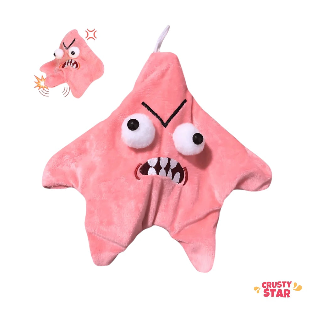 CrustyStar™  Plush Fun emotional decorative pendant